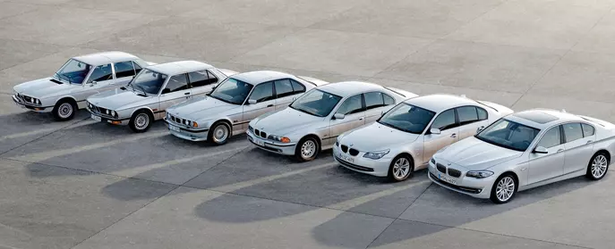 A spotter's guide to the BMW 5 Series