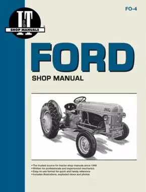 Ford Model 2N, 8N & 9N Tractor Service Repair Manual