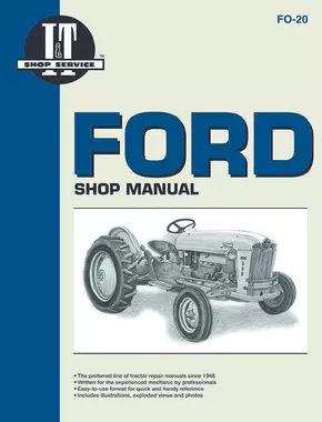 Ford New Holland Model 701-4140 Gasoline & Model 501-700 Diesel Tractor Service Repair Manual