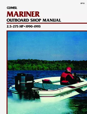 Mariner 2.5-275 HP Outboard Engine Service Repair Manual (1990-1993) Online Manual