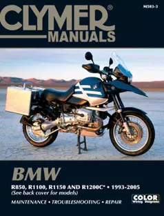 BMW R1150GS/Adventure (U.K.) 1999 - 2004 Haynes Repair Manuals 