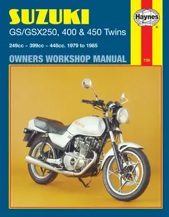 Suzuki GS450 1979 - 1985 Haynes Repair Manuals & Guides