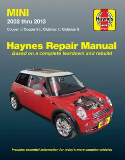 Mini Cooper 2002 - 2013 Haynes Repair Manuals & Guides