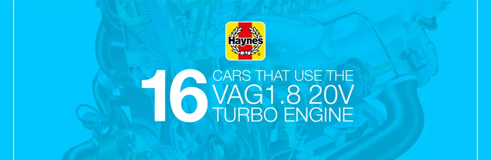 16 cars that use the VAG 1.8 20v turbo engine