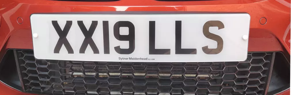 UK number plate changes 2021