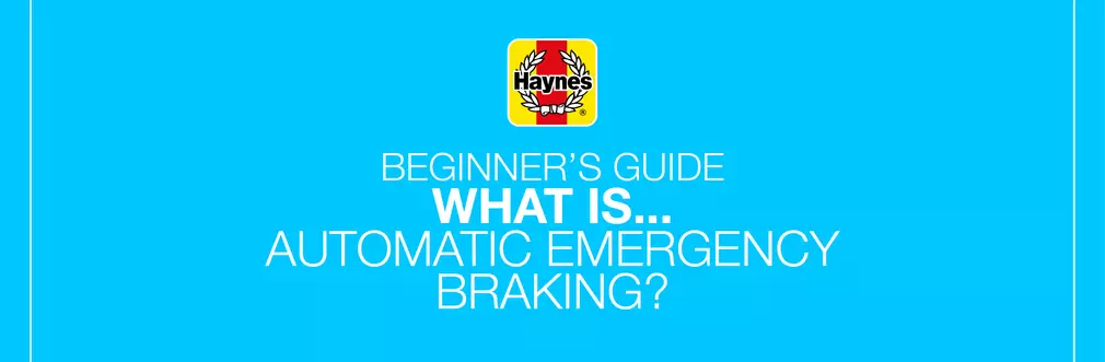 What is automatic emergency braking?