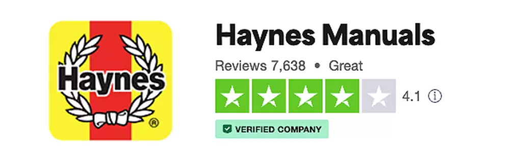 Haynes reviews on Trustpilot