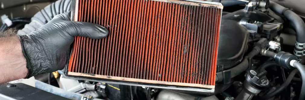 when change air filter car