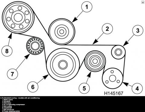 aux drive belt