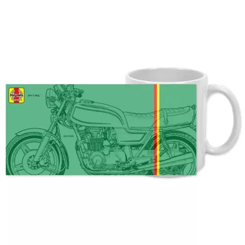 Motorbike Cutaway Mug