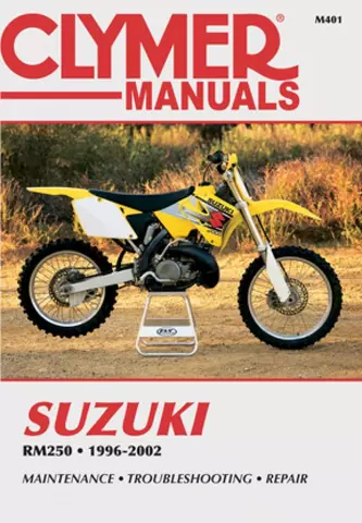 Clymer Service Manual 76-80 SUZUKI RM250 