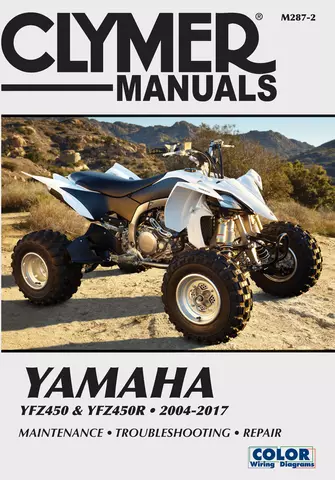 Yamaha YFZ450 and YFZ450R ATVs Haynes Repair Manual for 2004-2010 shop guide