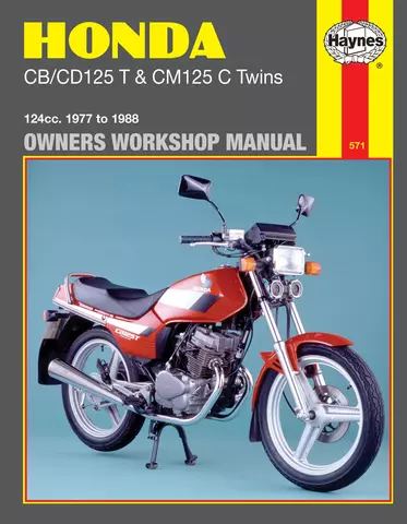 0571 Honda CM125 1982-1986 Haynes Workshop Service Manual Book 