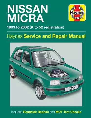Nissan Micra 1.0 1.3 1.4 93-02 Haynes Manual 3254 NEW 