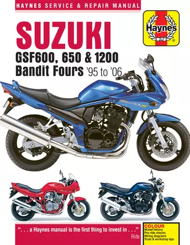 Suzuki Bandit Haynes Repair Manuals, Suzuki Bandit 600 Ignition Wiring Diagram Pdf