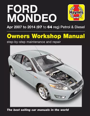 Ford Mondeo Haynes Manual 2000-03 1.8 2.0 Petrol 2.0 Diesel Workshop Manual 