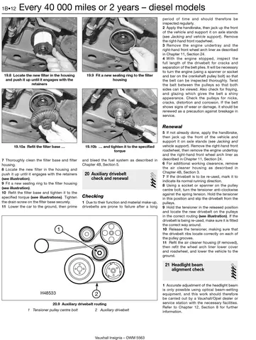 Opel INSIGNIA Haynes Repair Manuals & Guides