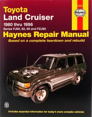 1980 Toyota Land Cruiser Owners Manual User Guide 