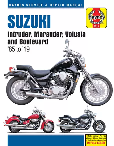 In German - Workshop Manual on CD 2001 Suzuki VL 800 