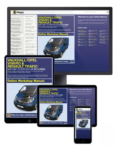 Vauxhall VIVARO Haynes Repair Manuals & Guides