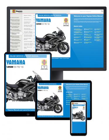 01-13 M5607 Haynes Street Manuals Yamaha FJR1300 Service and: 