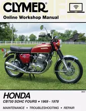Honda CB750F manual