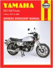 Yamha XS1100 manual
