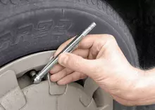 tyre pressure check
