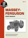 Massey-Ferguson MF135, MF150 & MF165Gasoline & Diesel Tractor Service Repair Manual