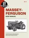 Massey-Ferguson MF1010 & MF1020 (Standard & Hydro) Tractor Service Repair Manual