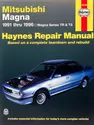 Mitsubishi Magna (91-96) Haynes Repair Manual (AUS)