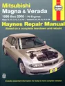 Mitsubishi Magna & Verada (96-05) Haynes Repair Manual (AUS)