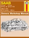 Saab 95 & 96 Petrol (66 - 76) Haynes Repair Manual