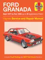 Ford Granada Petrol (Sept 77 - Feb 85) Haynes Repair Manual