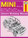 Mini (1959 - 1969) Haynes Repair Manual