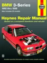 BMW 3 Series (1992-1998) Haynes Repair Manual (USA)