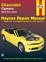 Chevrolet Camaro 2010-2015 Haynes Repair Manual (USA)