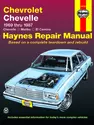 Chevrolet Chevelle, Malibu & El Camino (1969-1987) Haynes Repair Manual (USA)