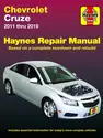 Chevrolet Cruze Automotive Repair Manual (USA)