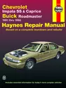 Chevrolet V8, Impala SS, Caprice & Buick Roadmaster (1991-1996) Haynes Repair Manual (USA)
