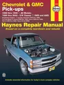 Chevrolet & GMC full-size petrol pick-ups (1988-1998) Haynes Repair Manual (USA)