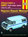 Chevrolet & GMC full-size petrol vans (1968-1996) Haynes Repair Manual (USA)