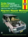 Dodge Caravan, Plymouth Voyager & Chrysler Town & Country (1984-1995) Haynes Repair Manual (USA)