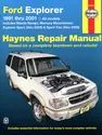 Ford Explorer & Mazda Navajo covering Ford Explorer & Mazda Navajo (1991-2001), Mercury Mountaineer (1997-2001), Explorer Sport (2000-2003), & Explorer Sport Trac (2001-2005) Haynes Repair Manual (USA)