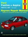 Ford Festiva (1988-1993) & Ford Aspire (1994-1997) Haynes Repair Manual (USA)