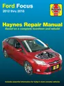 Ford Focus (2012-2018) Haynes Repair Manual (USA)