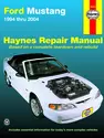 Ford Mustang (1994-2004) Haynes Repair Manual (USA)