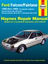 Ford Falcon, Fairlane and LTD (88-93) Haynes Repair Manual
