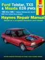 Ford Telstar and Mazda TX5 and 626 (83-90) Haynes Repair Manual