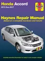 Honda Accord (13-17) Haynes Repair Manual (USA)
